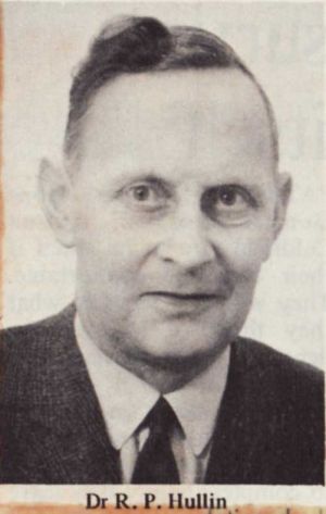 Dr Roy Hullin, Feb 1970 
